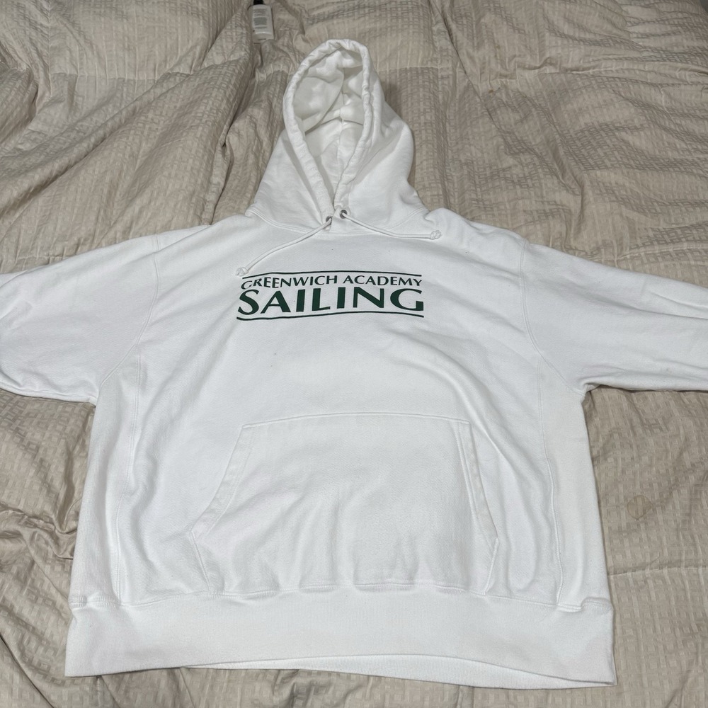 Champion Reverse Weave Sweatshirt Mens X-Large XL Greenwich Academy Rhode Island - Picture 8 of 10
